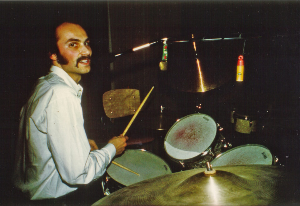 Ing. Wilhelm Mohorn am Schlagzeug