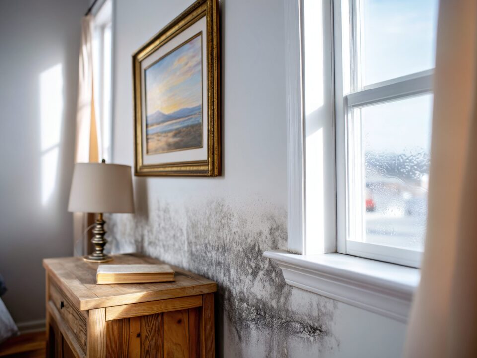 Schimmel an der Wand